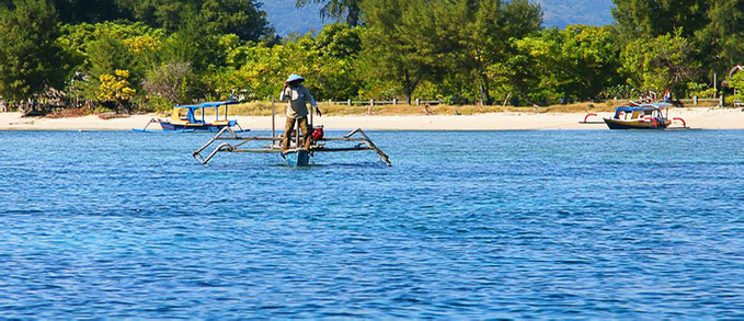 fishermen in Gili