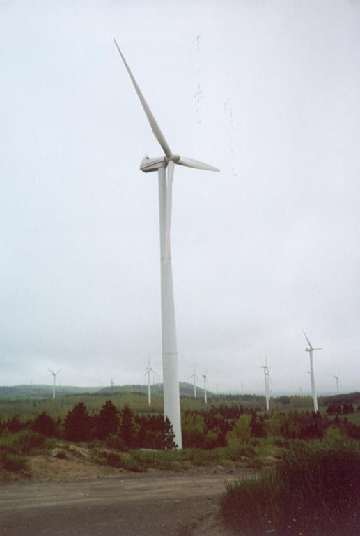 Éoliennes à Cap Chat