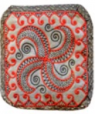 Coussin motifs celtiques