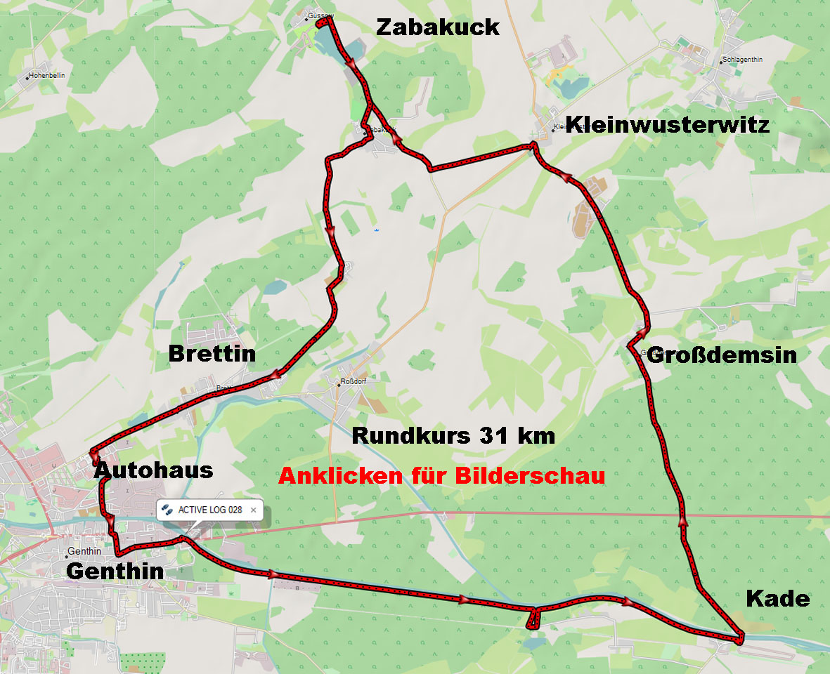KFZ-Durchsicht und Fahrradtour