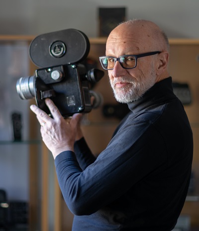 Rolf Leuenberger, conservateur et propriétaire Cine Museo