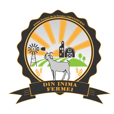"Din inima Fermei/From the hearth of the farm" logo-dininimafermei.ro