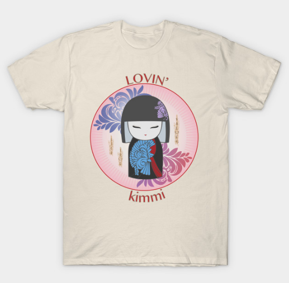 "Lovin' kimmi" tshirt design