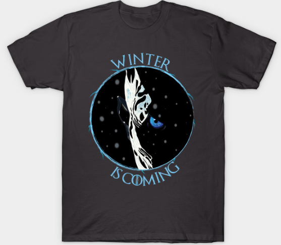 "Winter is coming" GOT inspired tshirt