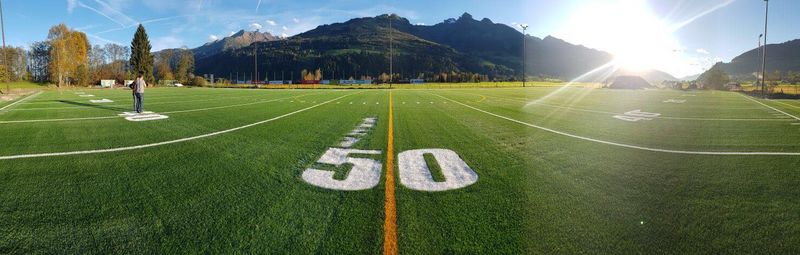 awesome Football Field für American Football Camp