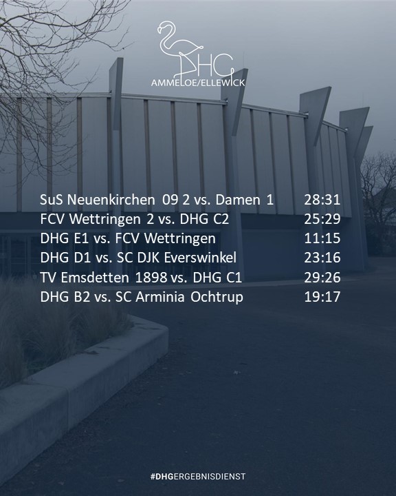 #DHGERGEBNISDIENST