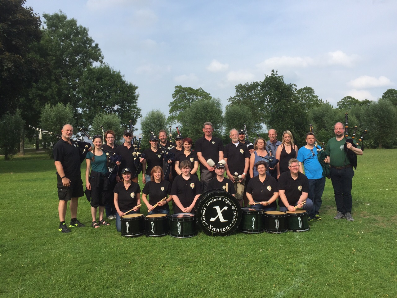 Foto & Video Galerie GLPD Xanten Dudelsack Band Dudelsack Band