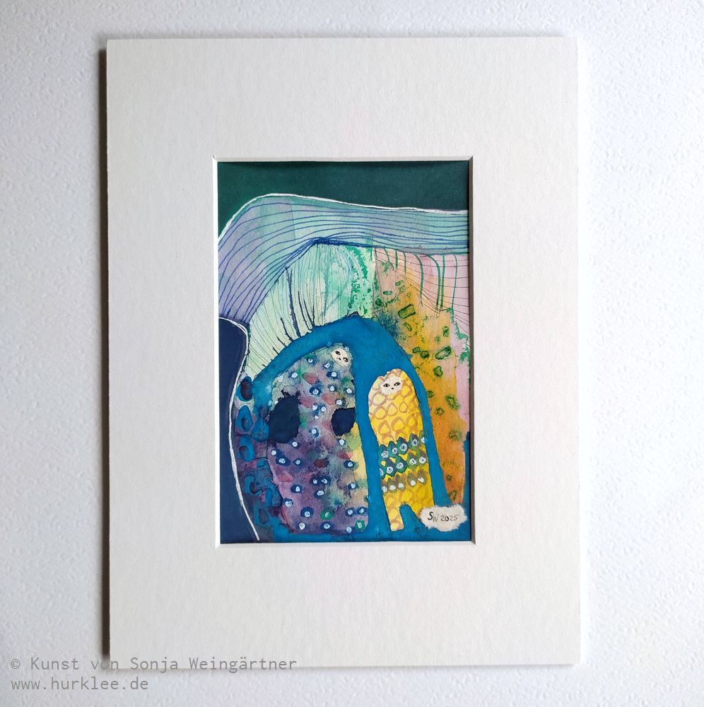 Bild mit Passepartout