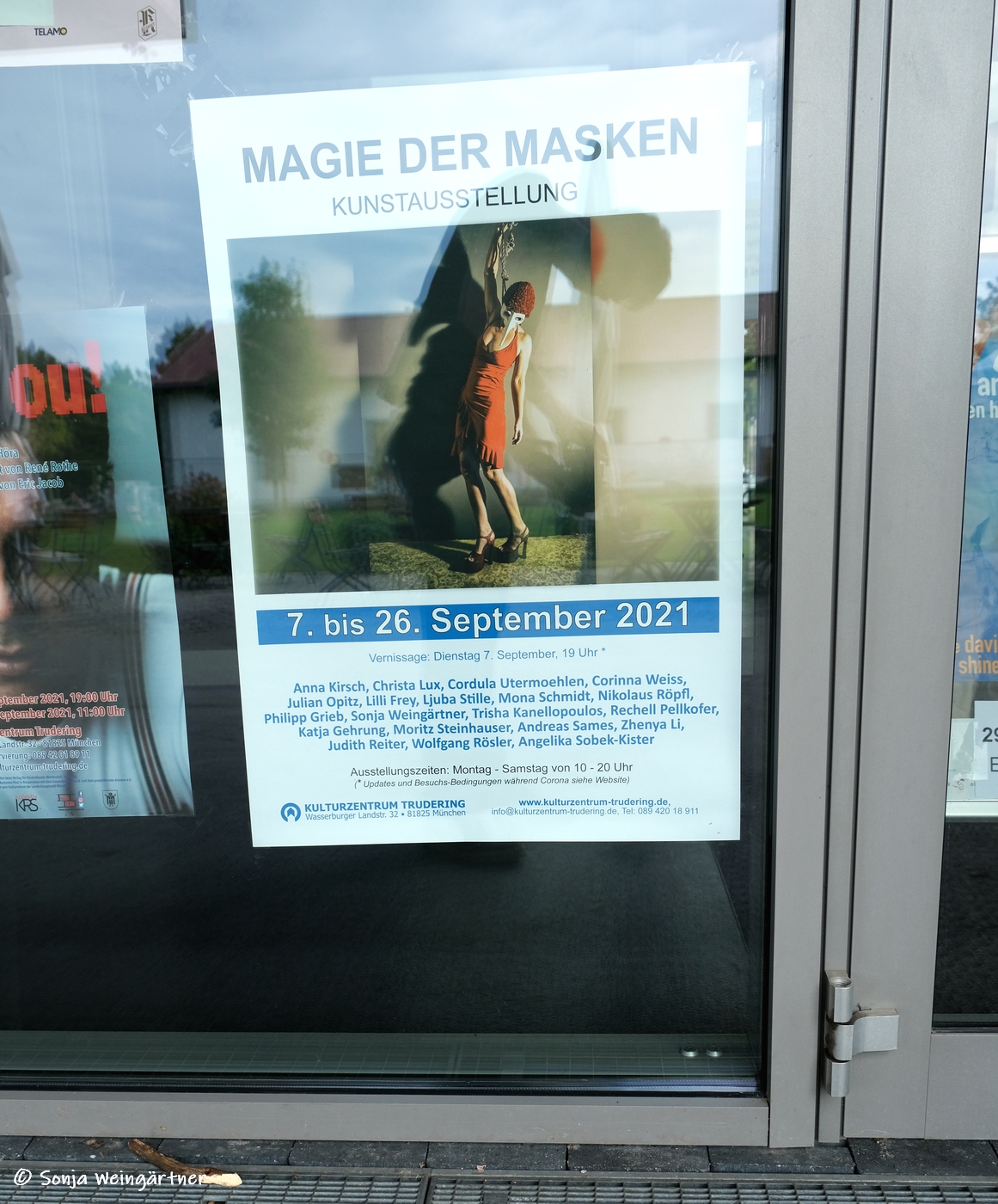 Magie der Masken, Kulturzentrum Trudering, München 07.09. - 26.09.2021