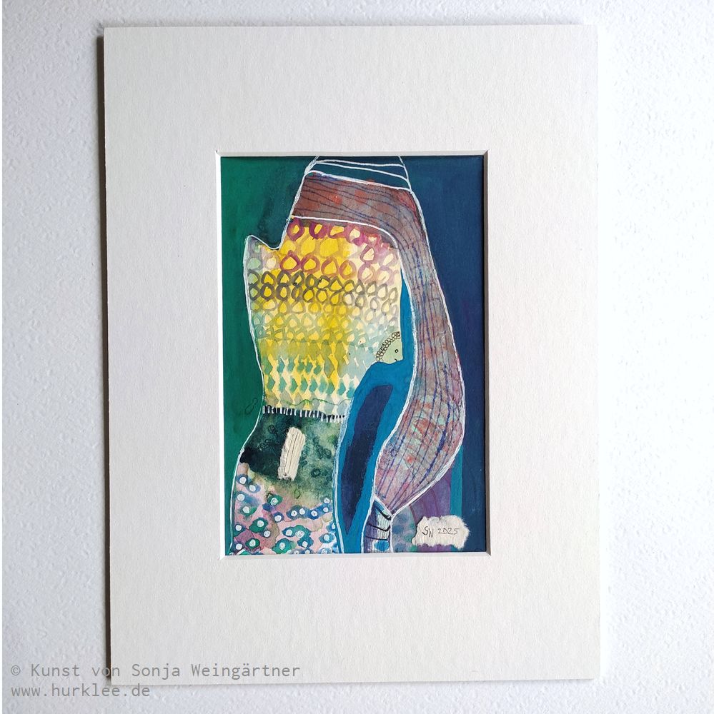 Bild mit Passepartout