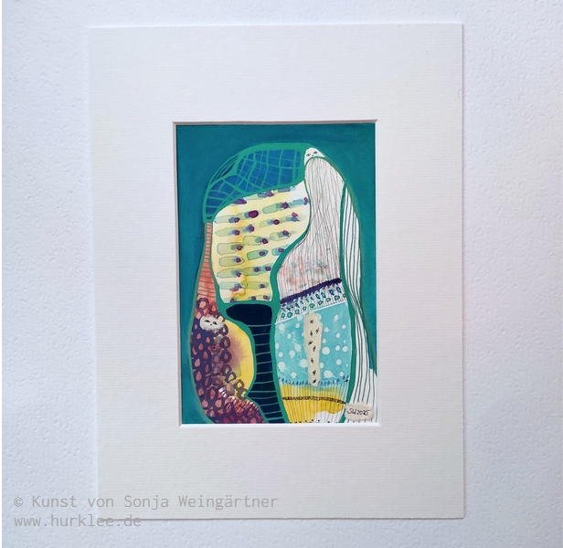 Bild mit Passepartout