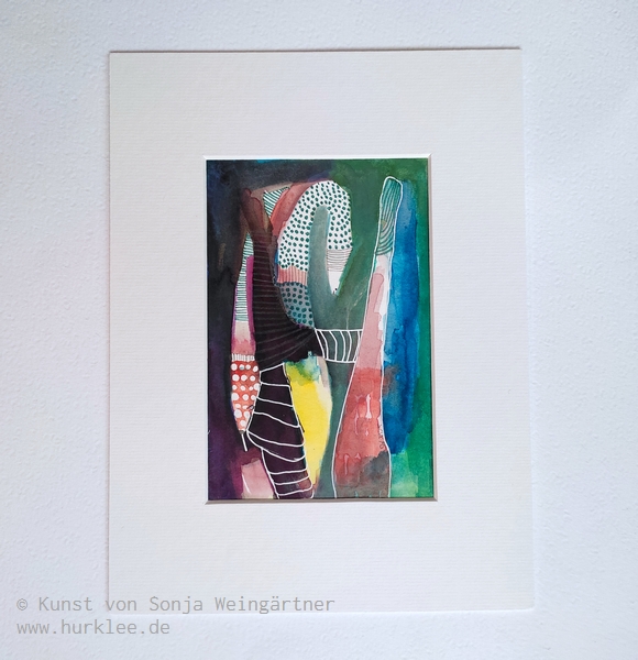 Bild mit Passepartout