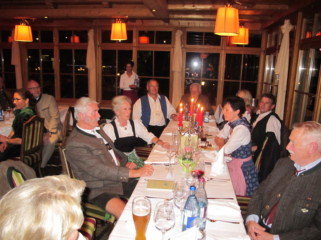 ... und zwischendurch ein wunderschöner Gesang von den "Anzenbergern"