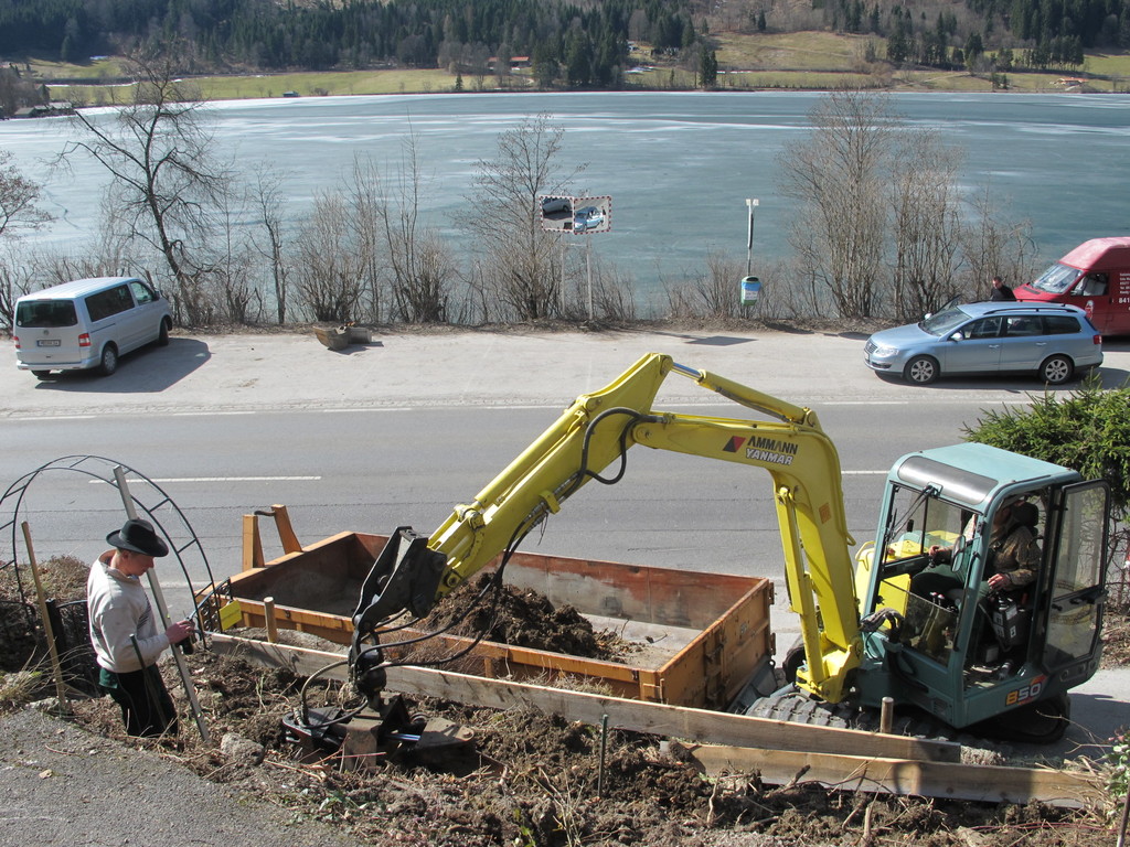 Jetzt "bagger" mir´s amal