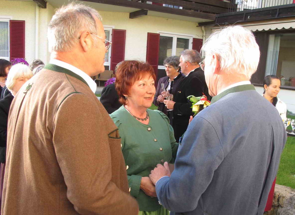 Cousin Willi Roßberger mit Frau Monika