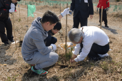 千葉県森林整備協会－植栽