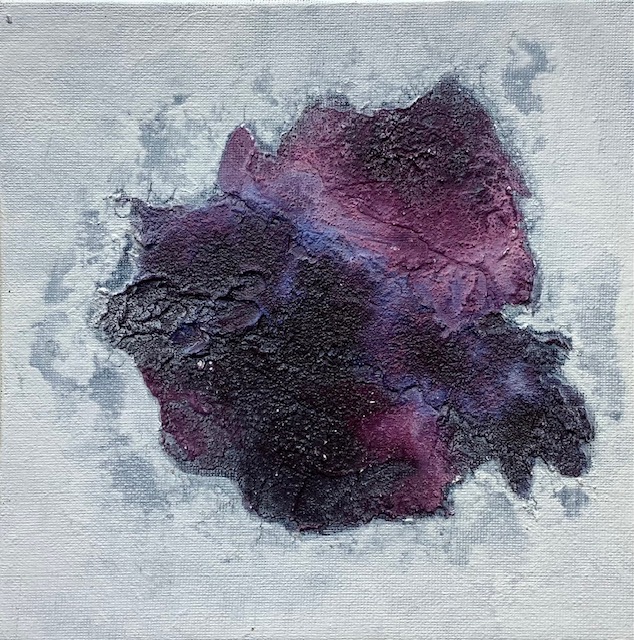 BUTTERFLY I: 20x20cm //  Acryl auf Malpappe, 2023