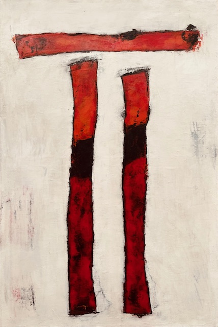 FRAGMENT PRESENCE II: 120x80x2 // Acryl auf Leinwand, 2025