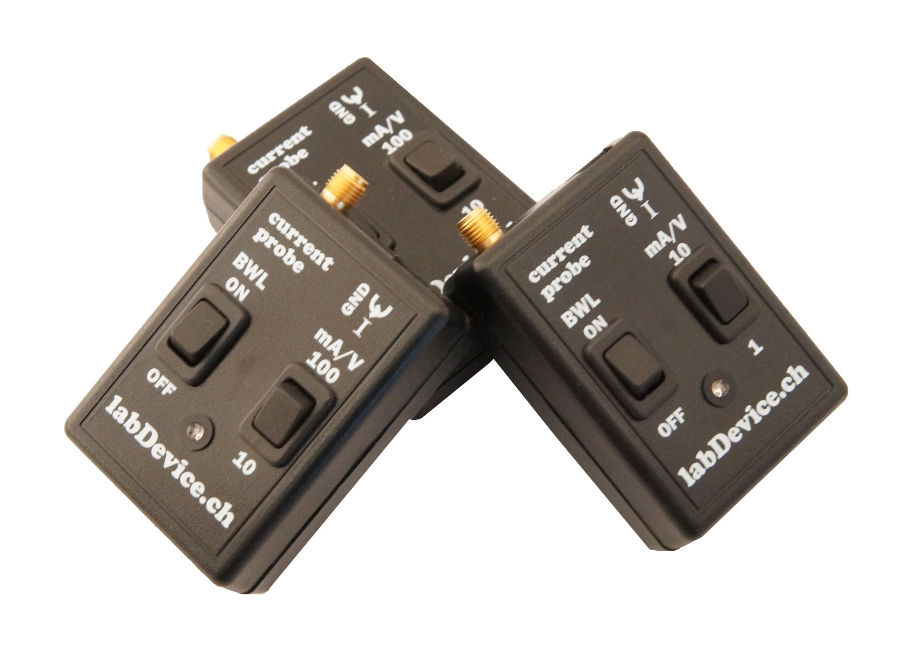 Low cost, high performance AC DC current probe Oscilloscope current
