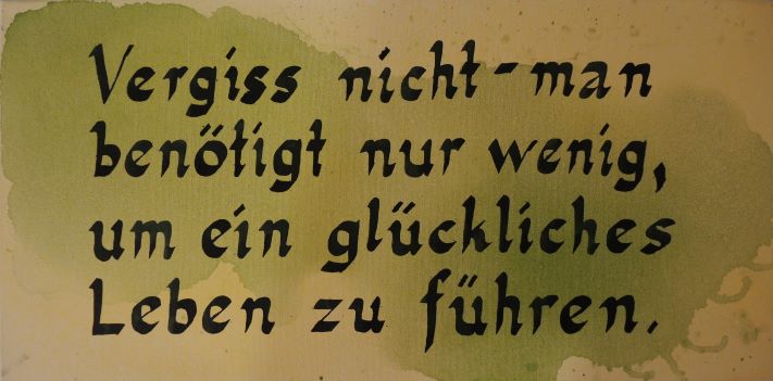 Vergiss nicht - 30x60 cm