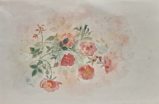 Wildrose - 32x48,5 cm