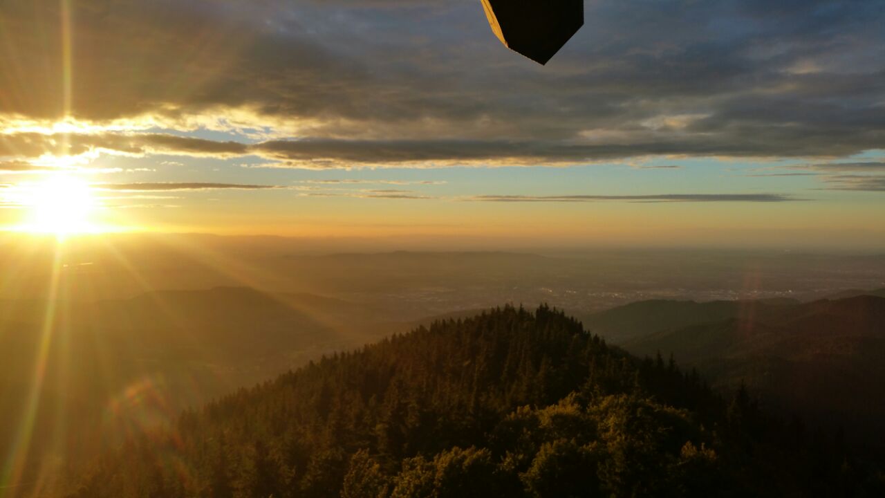 Diesen tollen Blick durften die Teilnehmer unserer Laufkurse nach ihren Anstrengungen genießen!