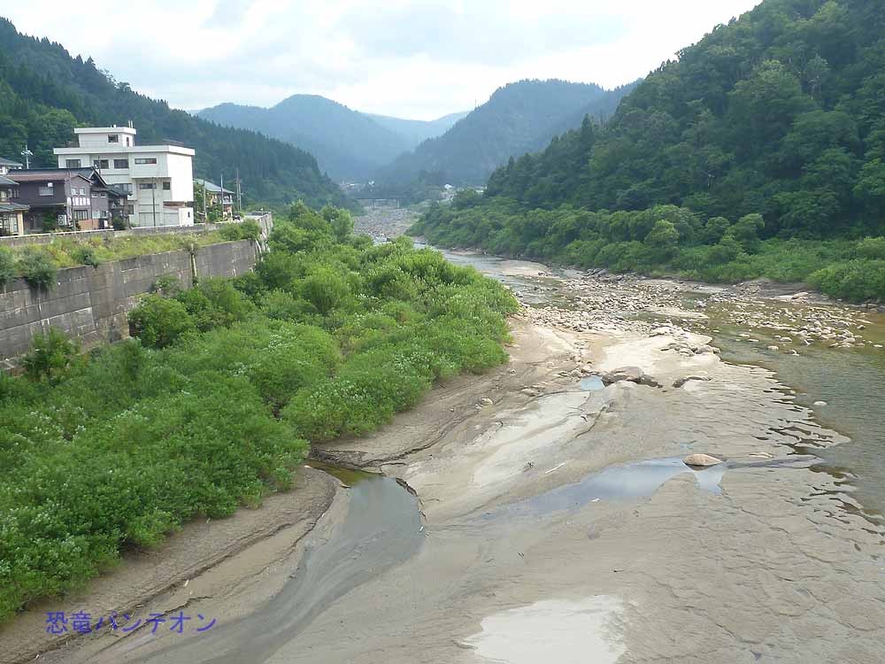 手取川、上流