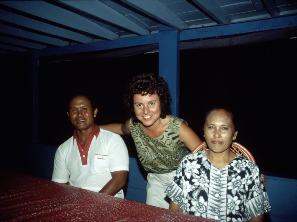 Unser deutschsprachiger Führer „Suriady“, ein profunder Kenner der Dayak–Kulturen am Mahakam, begleitete uns dreimal bei unseren Fischfangreisen in dieses Gebiet.