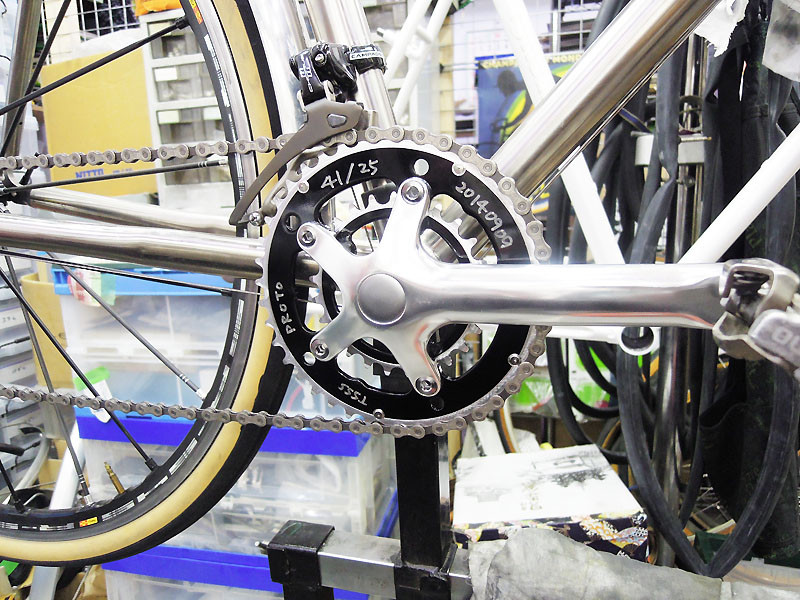 最新コンパクトドライブ、ただいまテスト中！ - 自転車ツーリング専門