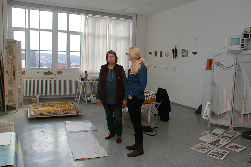 Barbara Held im Gespräch