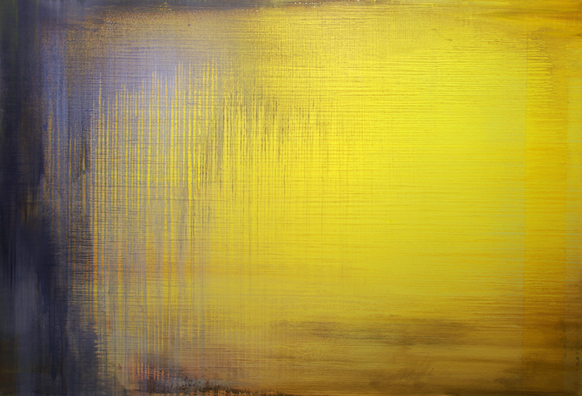 'Fluid 4', 2006,  Öl/Leinwand  195 x 286 x 6 cm