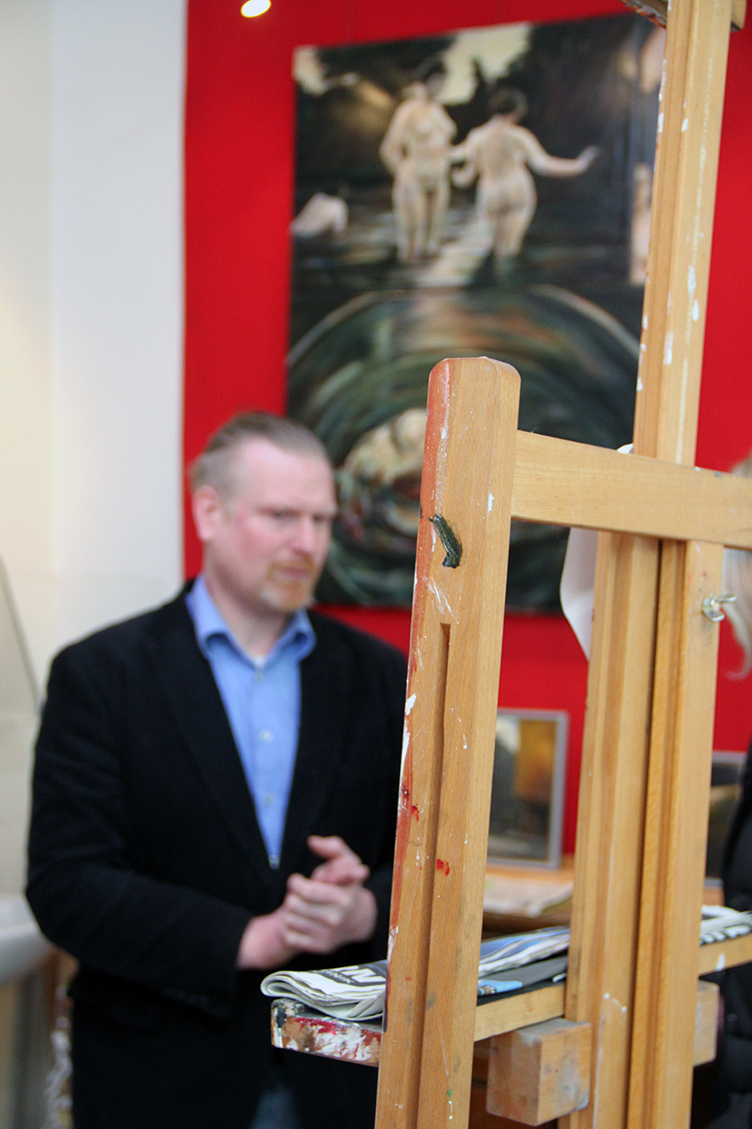 André Kern in seinem  Laden-Atelier