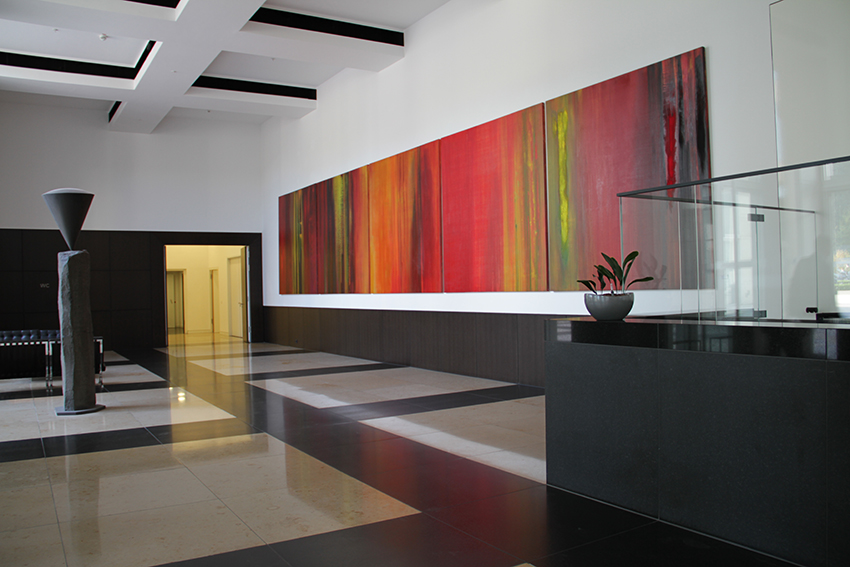 'Appassionata', BARMENIA Versicherungen, Wuppertal, 2,50 x 12,50 m, 2008/2009