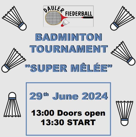 Nouvelle édition de notre tournoi "Super Mêlée"