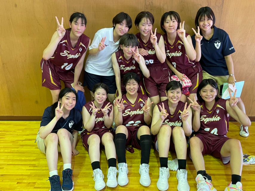上智大学女子バスケットボール部公式 入部希望の方はこちらから