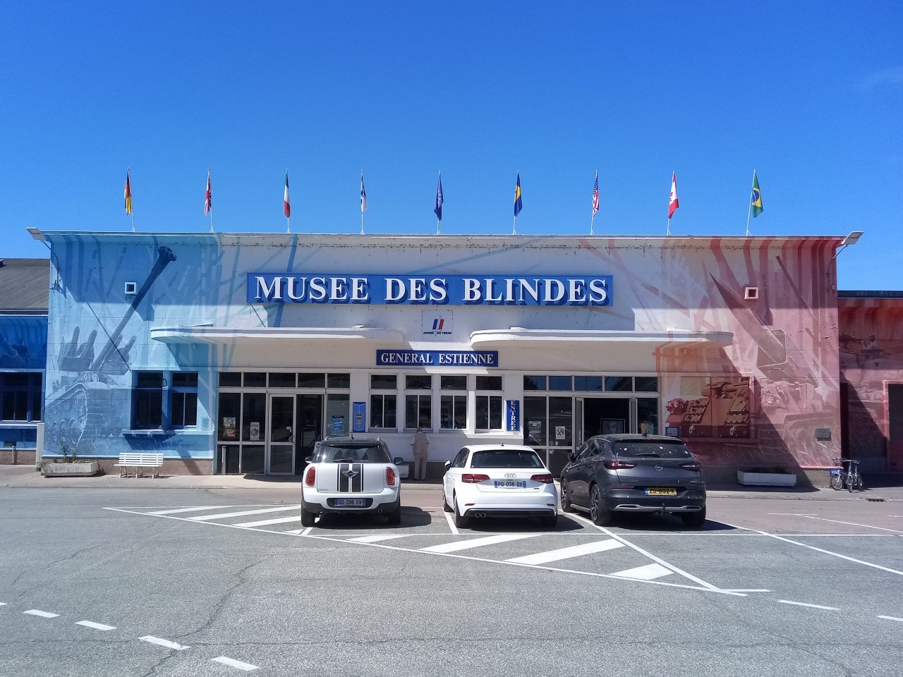 Musée des blindés Saumur 2022