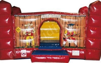 luchtkussen western 4 x 4 meter