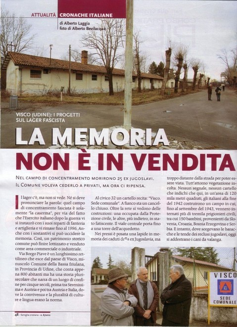 Articolo Famiglia Cristiana / 2010 (1)