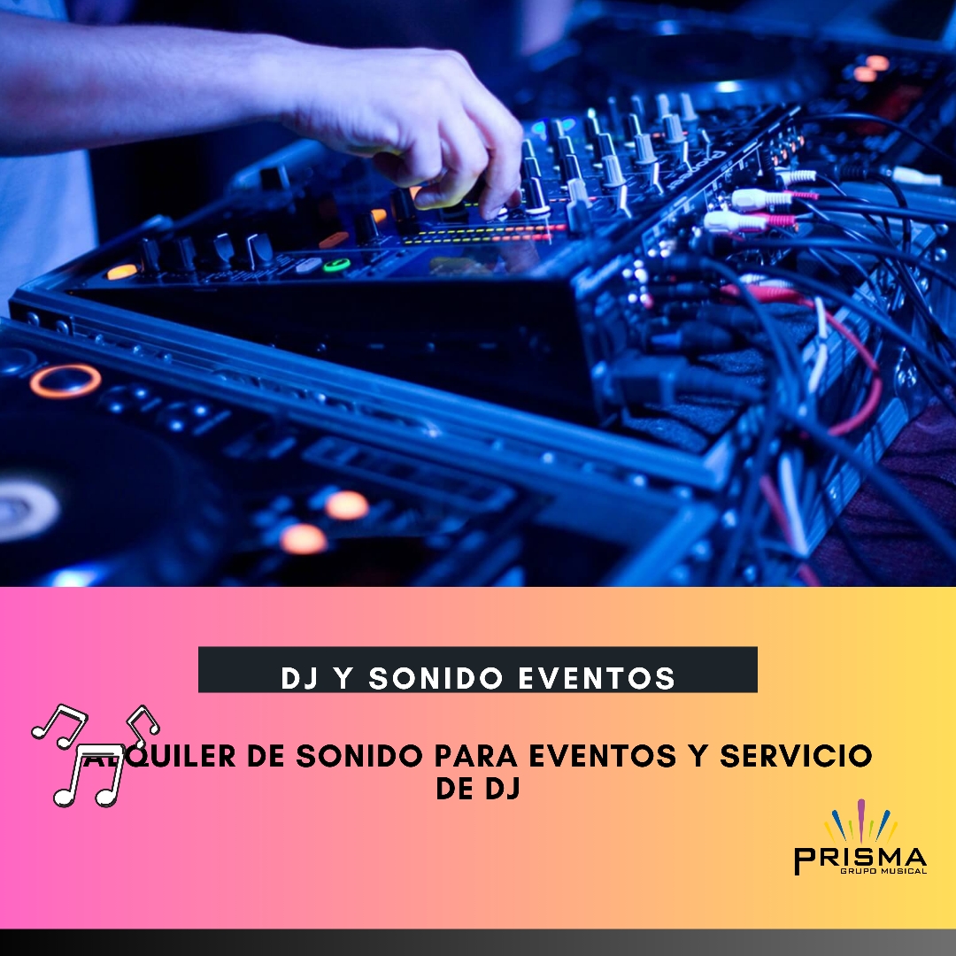 Alquiler de sonido y servicio de dj en Cali 