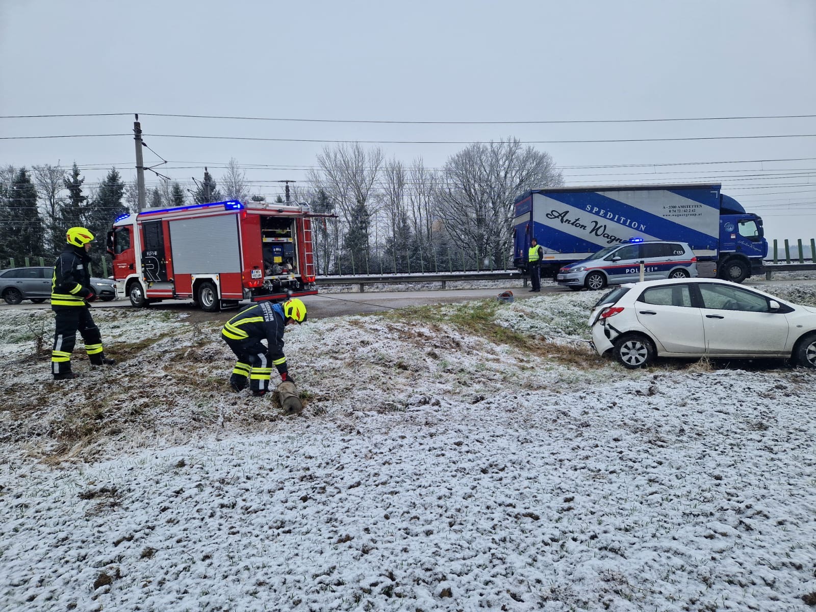 Verkehrsunfall auf der B122