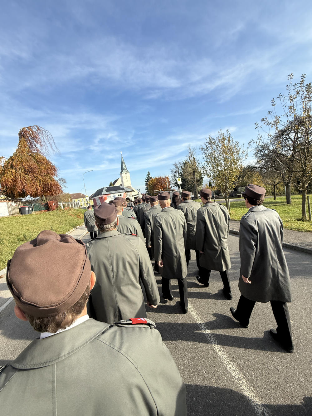 Ausrückung zu Allerheiligen