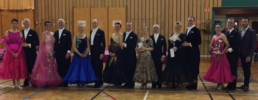 WDC AL Senior Over 40 and Over 50 Ballroom 5ÈME TROPHEE INTERNATIONAL D’ALSACE, France 10. März hier: Salle Polyvalente