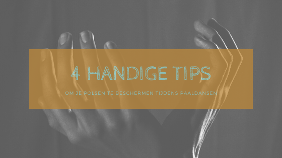 4 tips om je polsen te beschermen tijdens paaldansen.