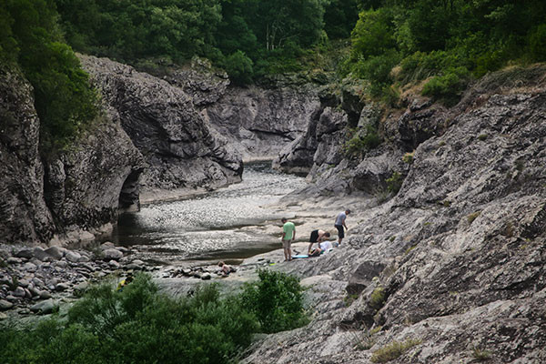 River bath on Argentina River