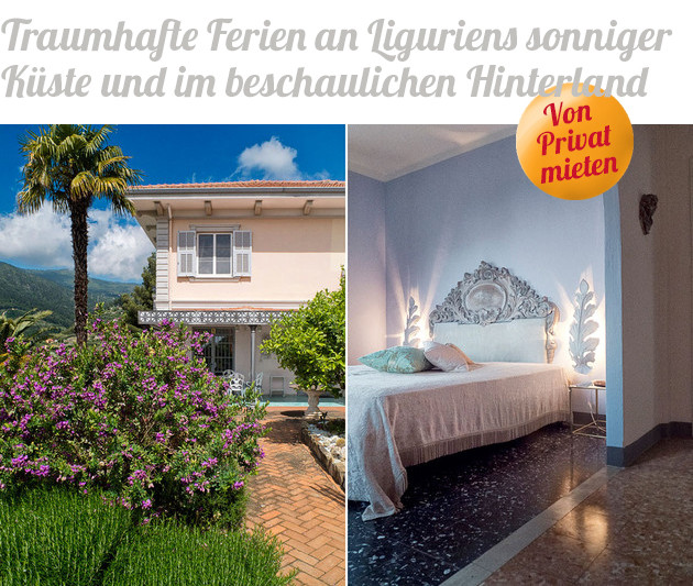 Für die große Urlaubsgruppe: Villa d' Artisti in Sanremo