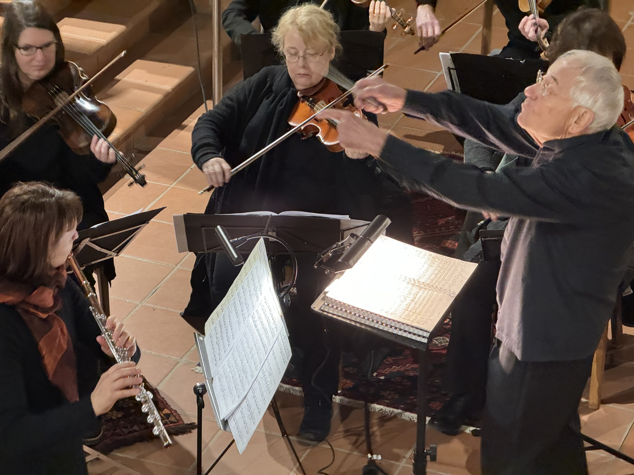 Evangelische Auferstehungskirche Bamberg - Karen Hamann, Flöte - Leitung: Gunther Pohl - 16. Dezember 2023