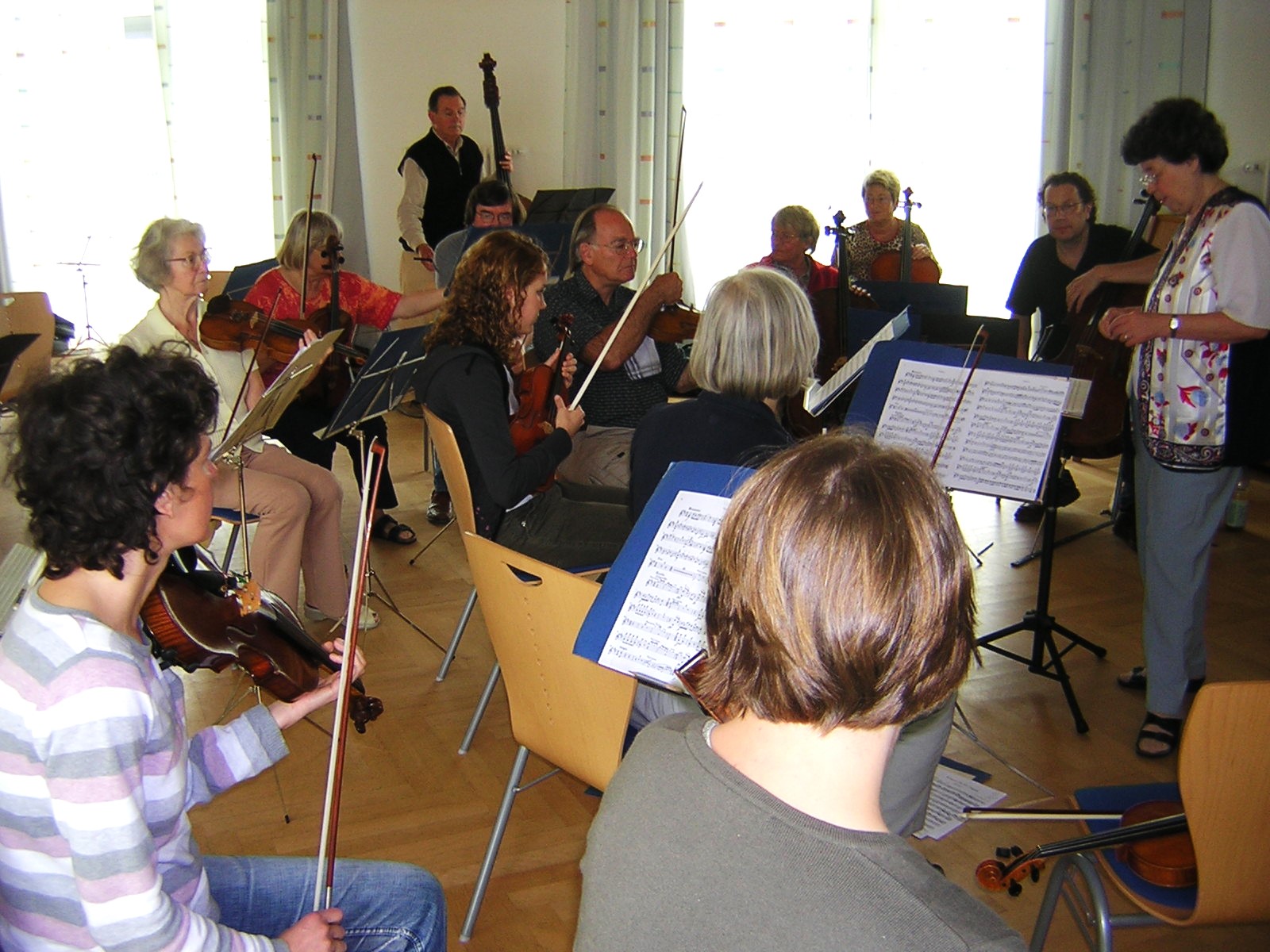 Probe für das Konzert zum 50-jährigen Jubiläum - 20. Mai 2006