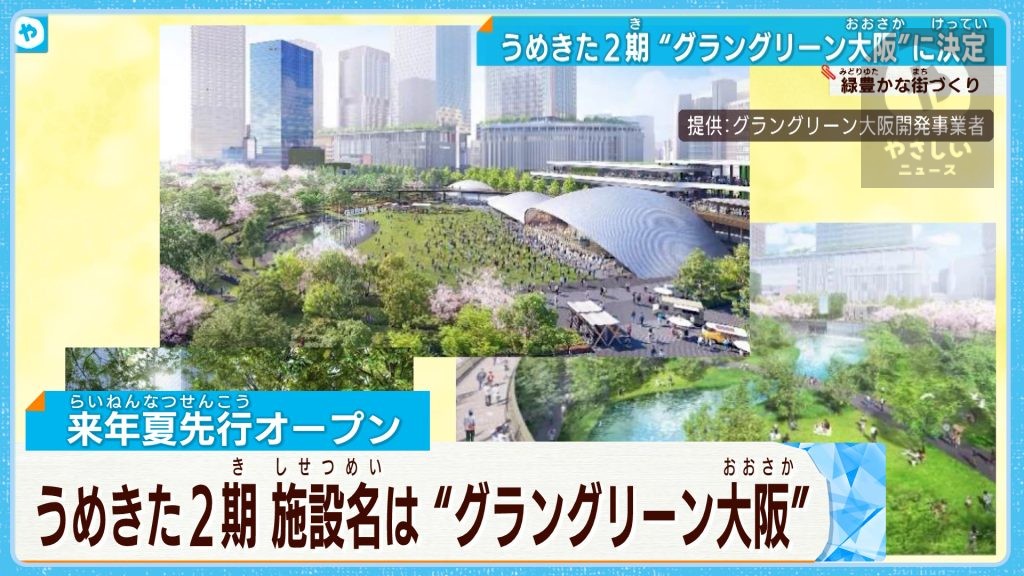 うめきた2期開発事業　グラングリーン大阪