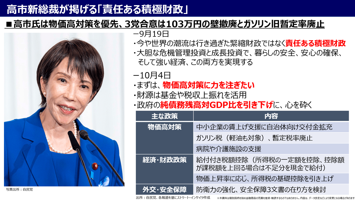 高市首相の積極財政と危機管理投資の政策骨子