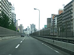 1970年大阪万博の新御堂筋道路 開通
